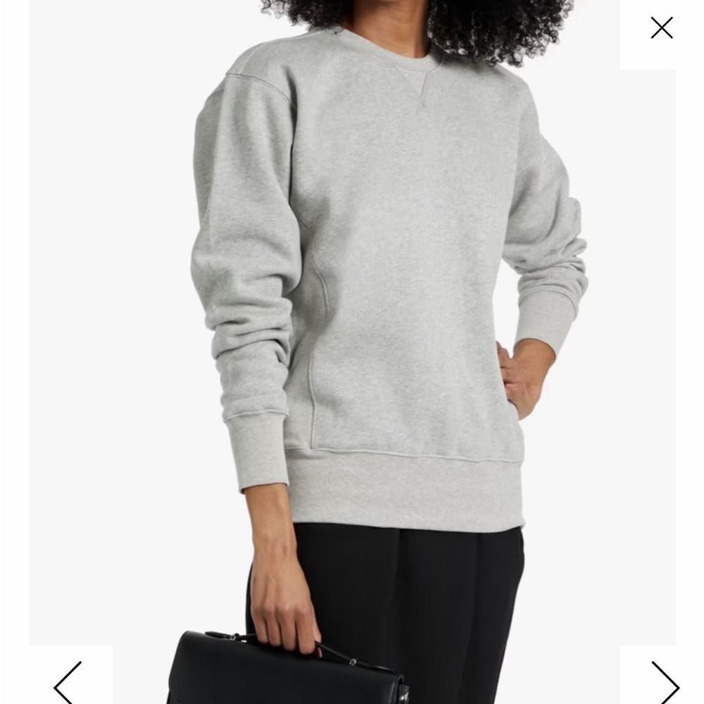 Toteme Gray Crewneck Sweatshirt